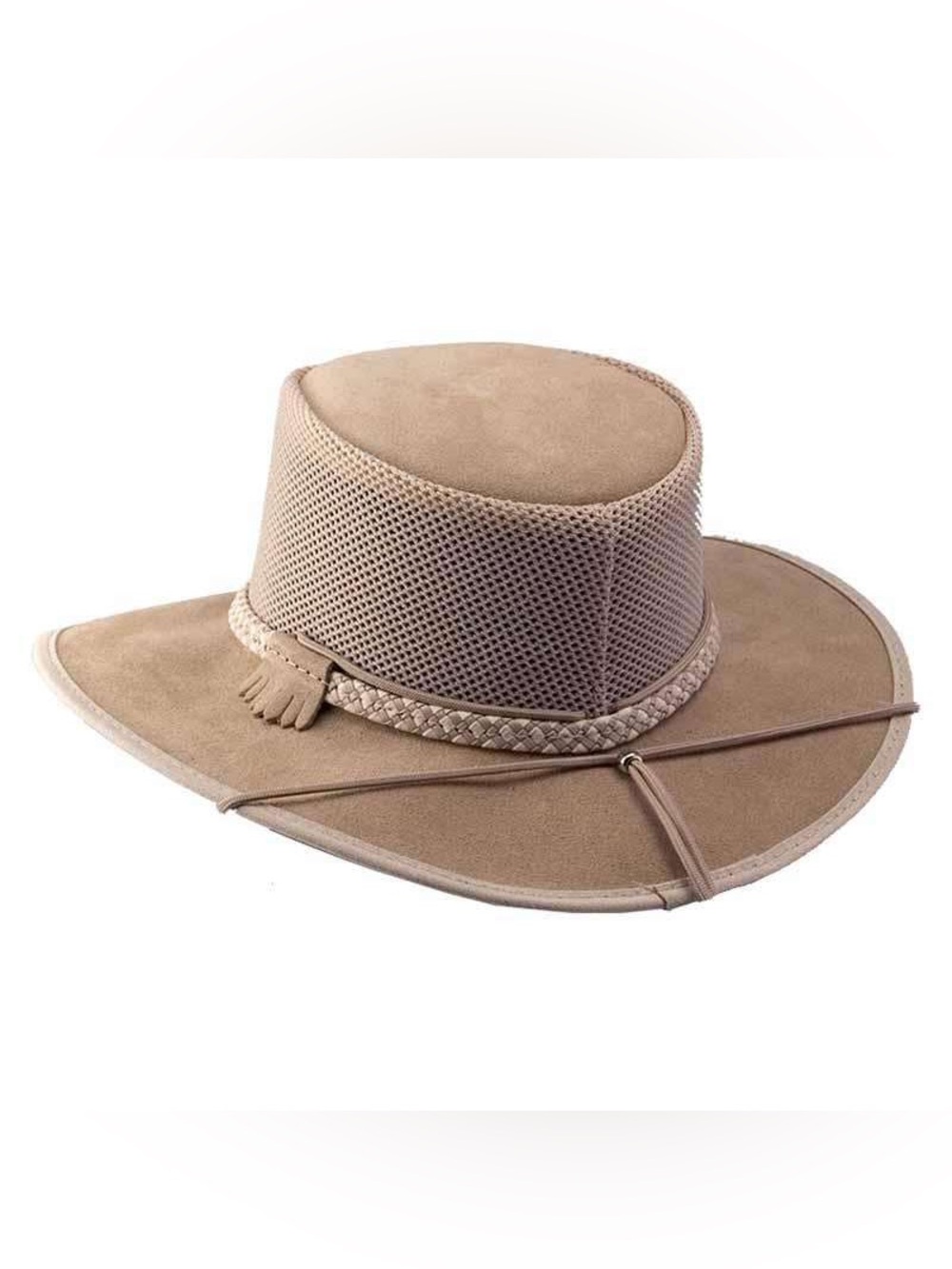 Head 'N Home Monterey Breezer SolAir Suede Mesh Sun Hat M/L
